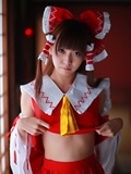 [Cosplay] Reimu Hakurei with dildo and toys - Touhou Project Cosplay(4)